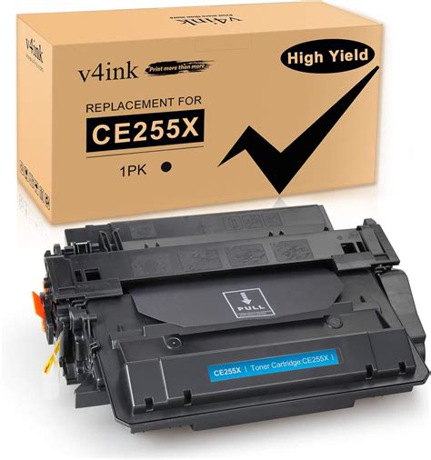 V4ink Compatible Ce255x Toner Cartridge Replacement For Hp