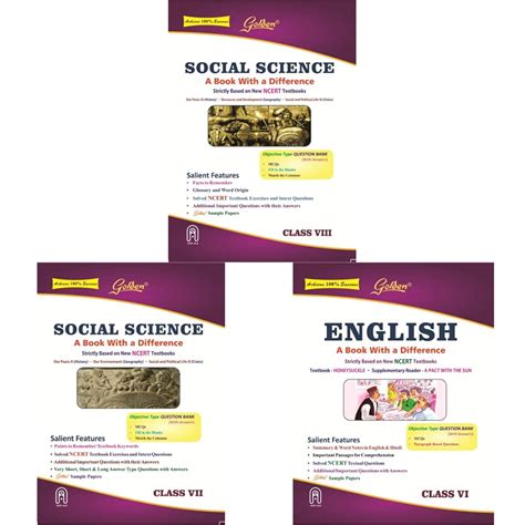 Golden Social Science History Geography And Civics Based On Ncert For Class 8 And Golden