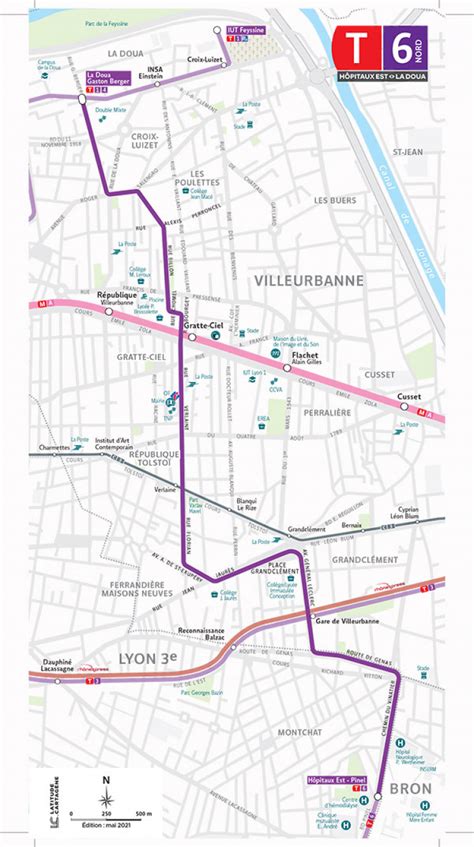 Le tracé définitif du tram T6 nord a été dévoilé