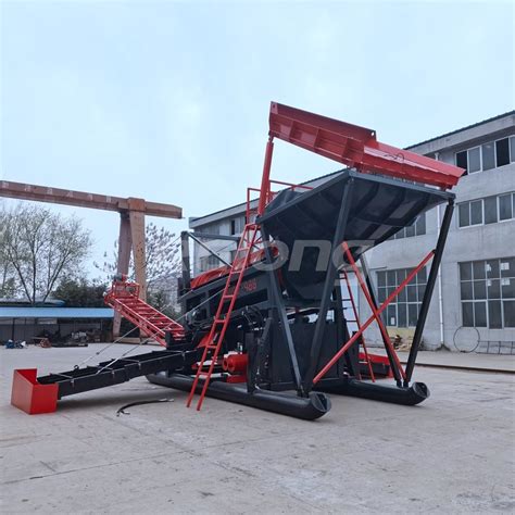 Rotary Gold Trommel Screen Wash Plant Gold Recovery Machine China