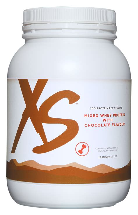 Xs Mixed Whey Protein With Chocolate Flavour Amway Malaysia