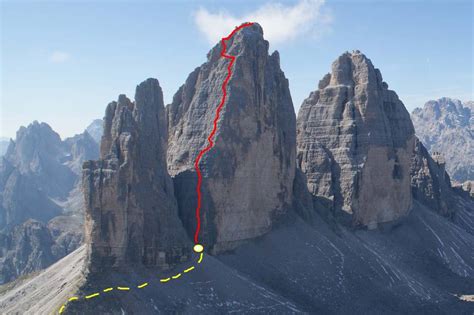 Rock Climbing on Tre Cime di Lavaredo - Dolomiti SkiRock