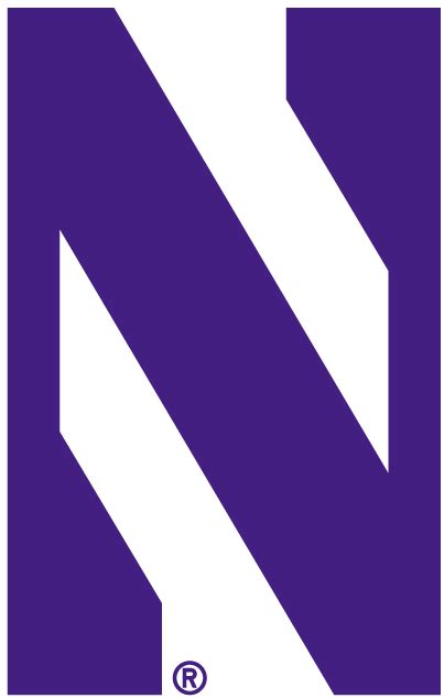 Northwestern Wildcats Logo Alternate Logo NCAA Division I N R