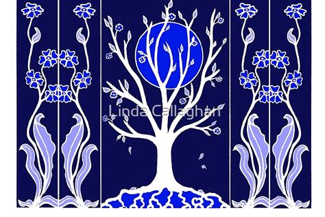 "Blue Moon - Tree" by Linda Callaghan | Redbubble