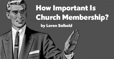 Is Church Membership Still Important Adventist Today