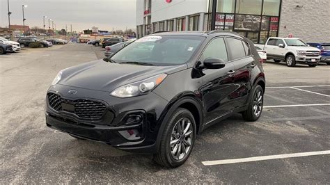 2021 Kia Sportage S Awd Nightfall Premium In Black Cherry With Gray