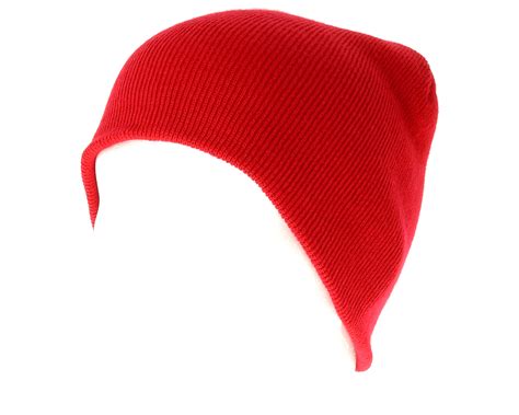 Knitted Short Classic Red Beanie Beanie Basic Beanies