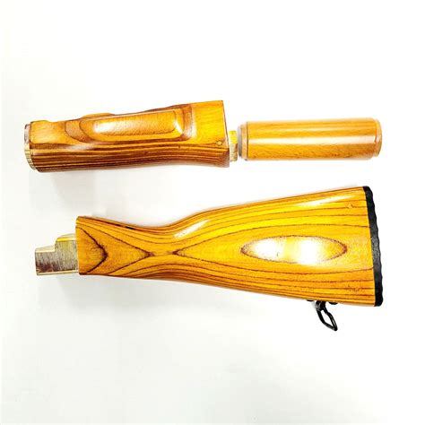 LAMINATE BLONDE WOOD FURNITURE SET Riley Defense
