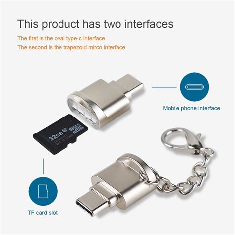 Купить Тип C Micro SD TF картридер OTG адаптер для iPhone 15 для ...