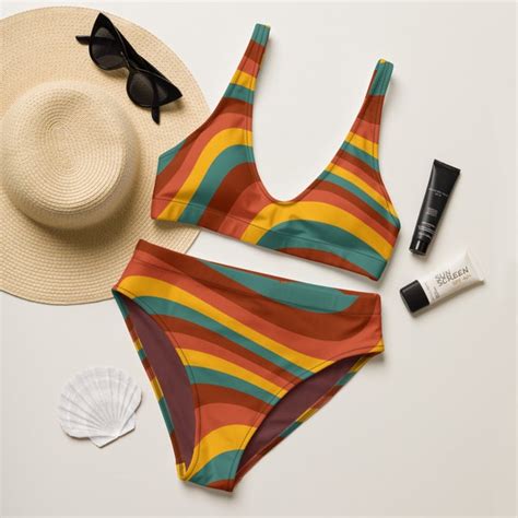 Retro Bikini Etsy