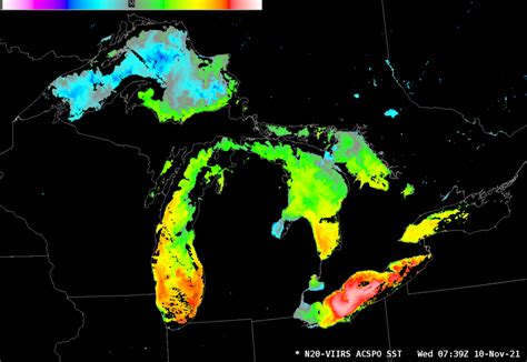 Antecedent Lake Effect Snow Conditions Over The Great Lakes Cimss