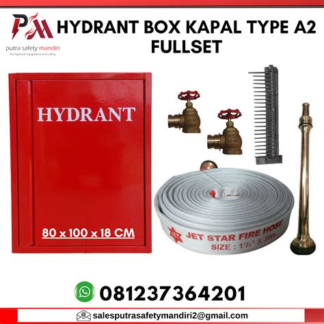 FULLSET HYDRANT BOX TYPE A2 INDOOR TEMPAT SIMPAN