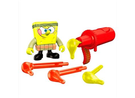 Boneco Imaginext Bob Esponja Guerra De Comida Fisher Price O