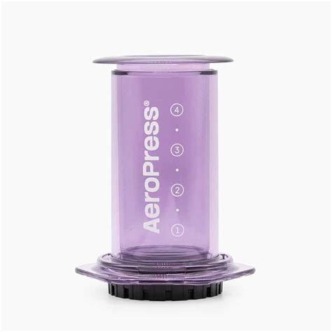 Die neue AeroPress Clear in verschiedenen Farben