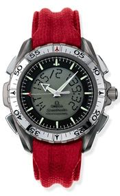 Omega 3990.50.41 : Speedmaster X-33 Titanium / Red Kevlar » WatchBase