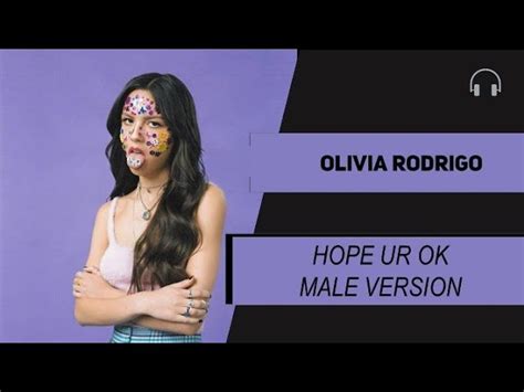 Male Version Olivia Rodrigo Hope Ur Ok Acordes Chordify