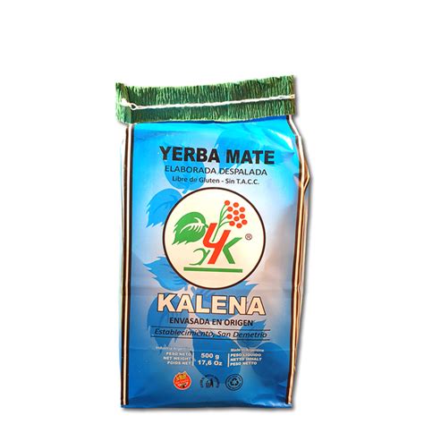 Yerba Mate Kalena Barbacuá Despalada 500Gr