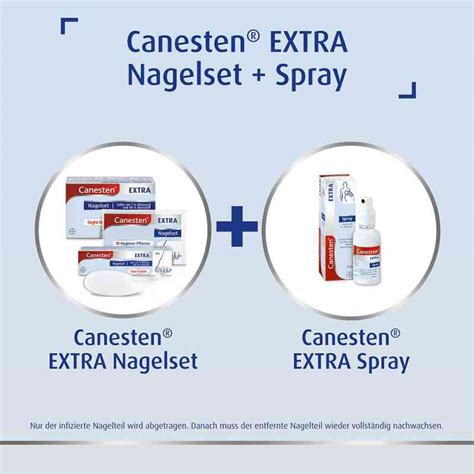 Canesten Extra Nagelpilz Set Mit Extra Spray Stk