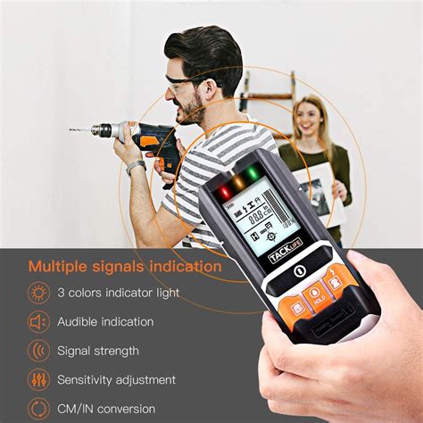 Stud Finder, 5 in 1 Multi-Functional Center Finding Wall Scanner Detec ...