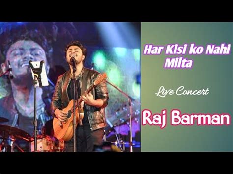 HAR KISI KO NAHI MILTA Arijit Singh Neeti Mohan Live Performance