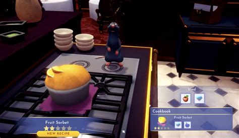 How To Make Fruit Sorbet In Disney Dreamlight Valley Touch Tap Play