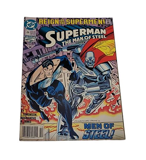 Superman The Man Of Steel Newsstand Edition Comic Books