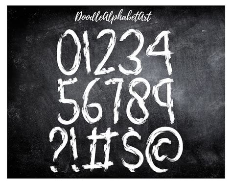 Chalkboard Alphabet Font PNG Clipart Black And White Chalk Letters