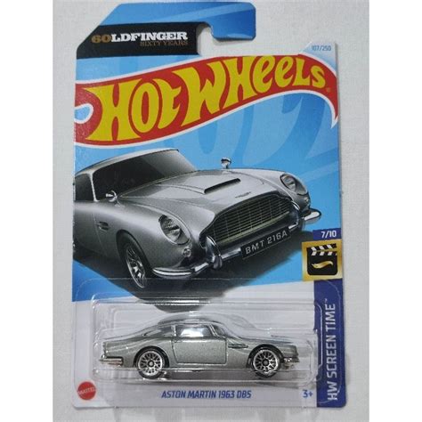 Hot Wheels Aston Martin DB Goldfinger Case E F Shopee Malaysia