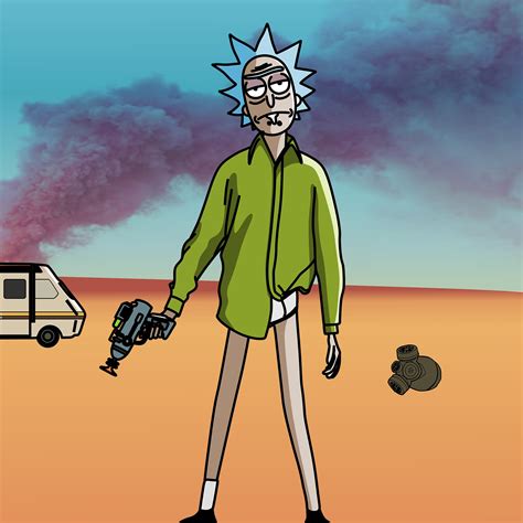 Top More Than 86 Rick And Morty Breaking Bad Wallpaper Latest Vn