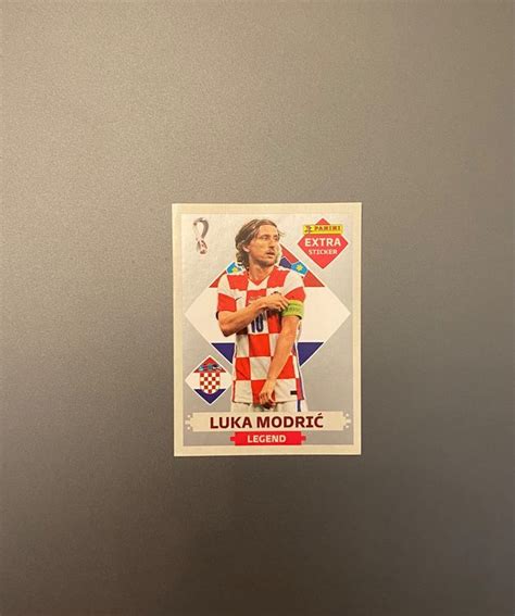 LUKA MODRIĆ Silber Panini Extra Sticker WM 2022 Kaufen auf Ricardo