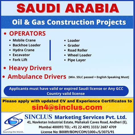 Saudi Arabia Oil And Gas Construction Projects — Jobs In Saudi Arabia