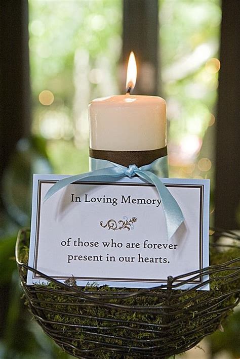 Unique Wedding Memorial Ideas In Loving Memory Diys