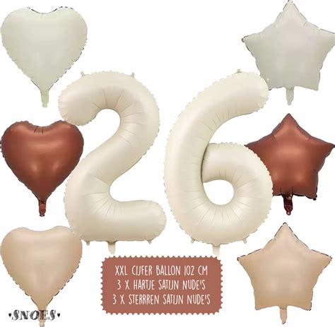 Ballon Chiffre Ans Snoes Ballons Satin Cr Me Nude Ballon