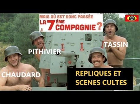 MAIS OU EST DONC PASSEE LA 7EME COMPAGNIE 1973 Répliques et