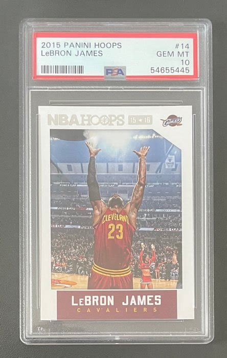 Panini Hoops Lebron James Chalktoss Psa Catawiki