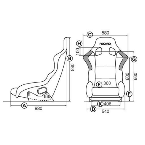 RECARO Profi SPG XL Motorsport Race Seat