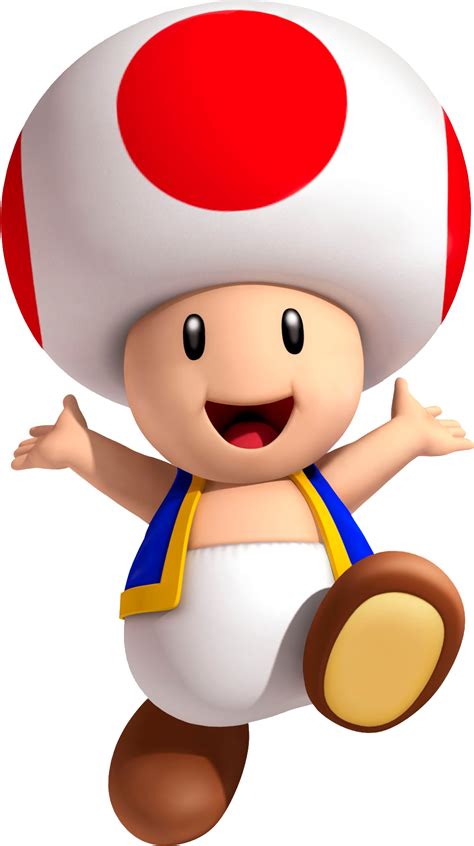 Super Mario Bros Toad Png Transparent Png Mart Images