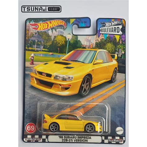 Hot Wheels SUBARU IMPREZA B STI Boulevard Model Car Shopee Philippines