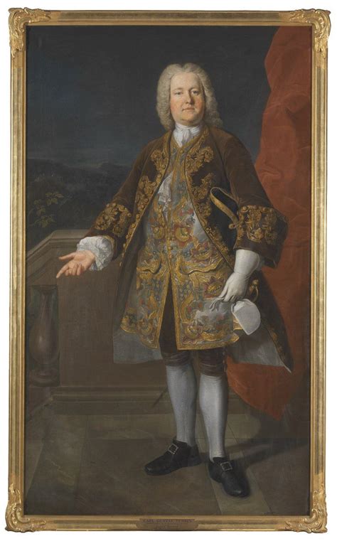 Carl Gustaf Tessin 1695 1770 Greve Riksråd Martin Van Meytens Dy