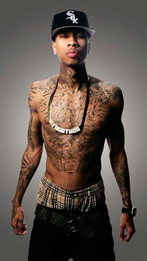 Tyga tattoos | Raperos, Fotos de tatuajes, Tyga