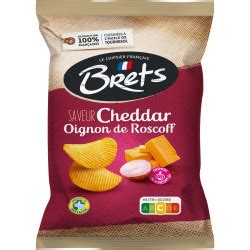 10 Chips Bret s Cheddar Oignon 125g Snacks salés Milleproduits