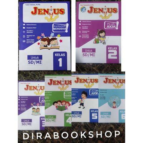 Jual Semester Jenius Akm Untuk Sd Kelas Revisi Shopee