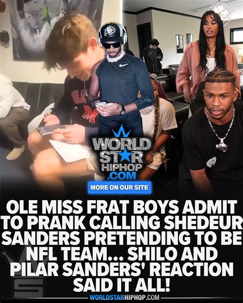 X link - The Ole Miss frat boys who prank called Shedeur Sanders during
