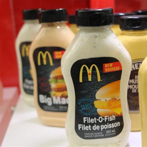 Mcdonalds Big Mac Mcchicken Filet O Fish Sauces To Hit Canadian