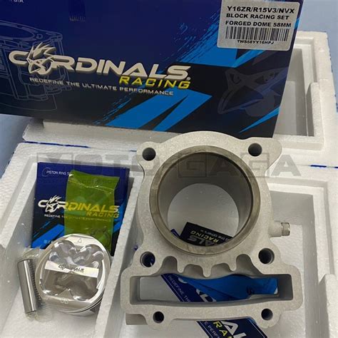 Cardinals Racing Big Bore Cylinder Kit 58mm 155cc Yamaha R15V3