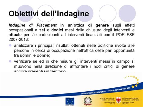 Titel Analisi Degli Effetti Occupazionali Degli Interventi Del Fse