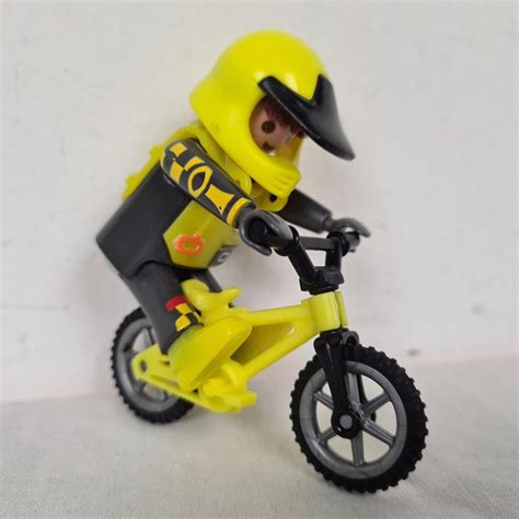 Playmobil Vélo figurine Label Emmaüs