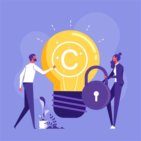 Intellectual property and copyright, patent. Authors protecting their