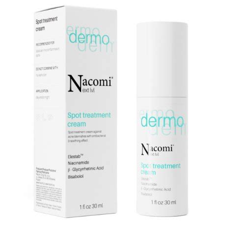 Nacomi Dermo Spot Treatment Cream Punktowy Krem Przeciw