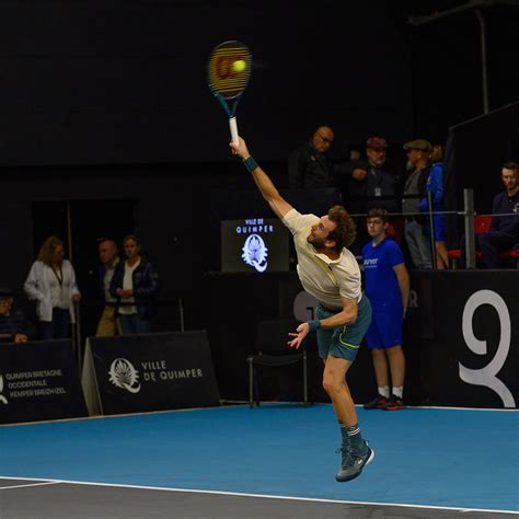 Open De Tennis Quimper Janvier Mathias Bourgues Christine